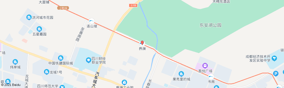 成都地铁界牌站_公交站地图_成都公交_妙搜公交查询2024