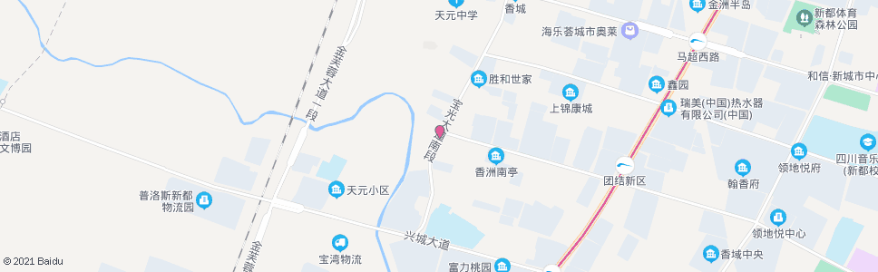 成都宝光大道工业大道路口_公交站地图_成都公交_妙搜公交查询2024