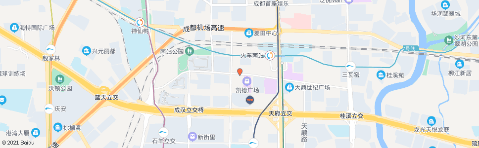 成都盛和一路西_公交站地图_成都公交_妙搜公交查询2024