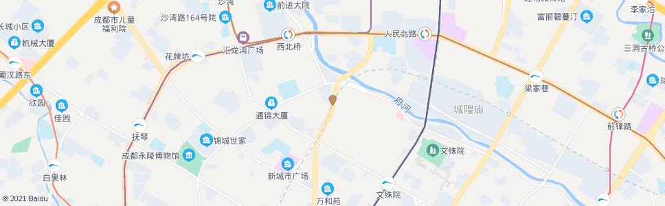 成都北较场西路_公交站地图_成都公交_妙搜公交查询2024