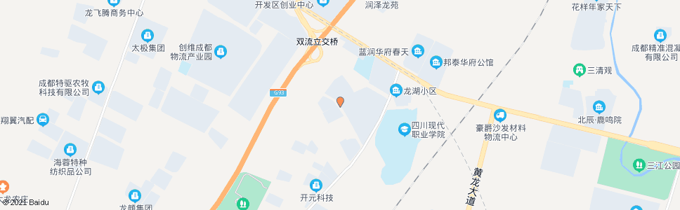 成都空港家园西门_公交站地图_成都公交_妙搜公交查询2024