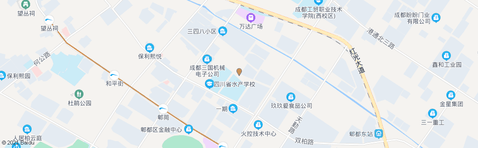 成都一里东路西段_公交站地图_成都公交_妙搜公交查询2024
