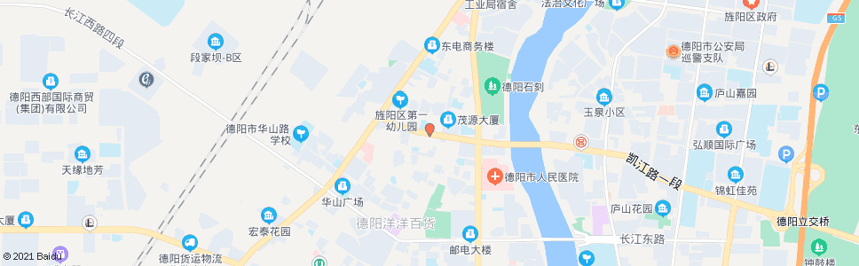 德阳西街小学_公交站地图_德阳公交_妙搜公交查询2024