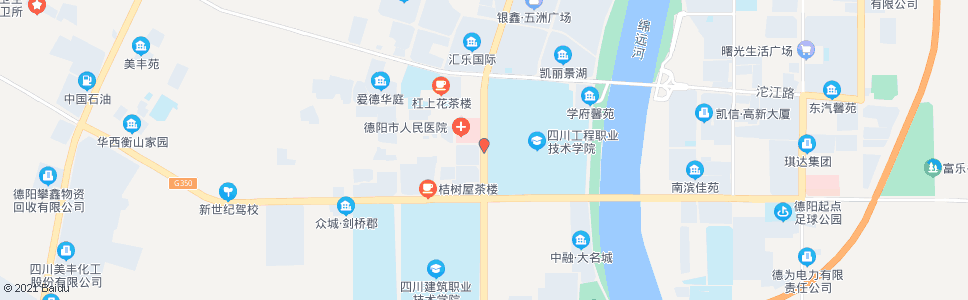德阳省工程学院_公交站地图_德阳公交_妙搜公交查询2024
