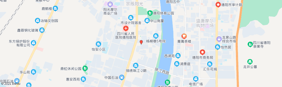 德阳沙河街中段_公交站地图_德阳公交_妙搜公交查询2024