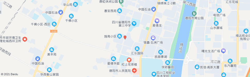 德阳元友南城都汇_公交站地图_德阳公交_妙搜公交查询2024