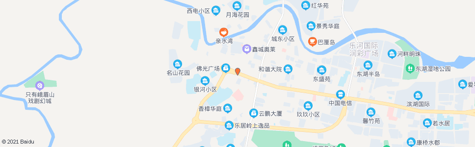 乐山农行_公交站地图_乐山公交_妙搜公交查询2024