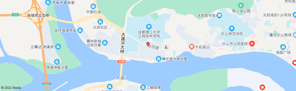 乐山理工学院_公交站地图_乐山公交_妙搜公交查询2024