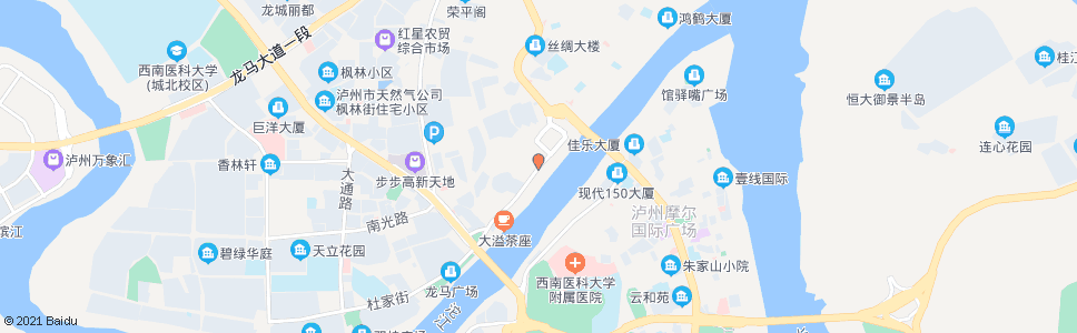 泸州杜家街_公交站地图_泸州公交_妙搜公交查询2024