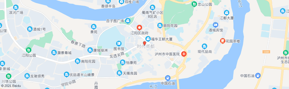 泸州天益广场(伊顿饭店)_公交站地图_泸州公交_妙搜公交查询2024