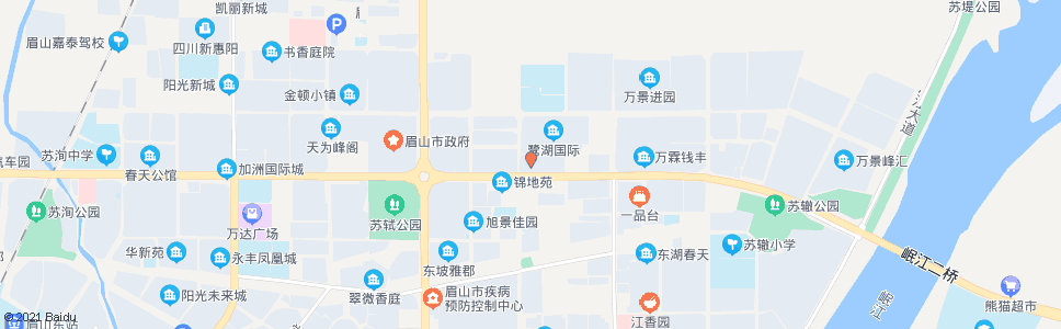 眉山区检察院_公交站地图_眉山公交_妙搜公交查询2024