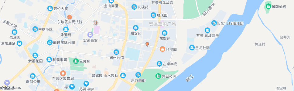 眉山义乌商贸城_公交站地图_眉山公交_妙搜公交查询2024