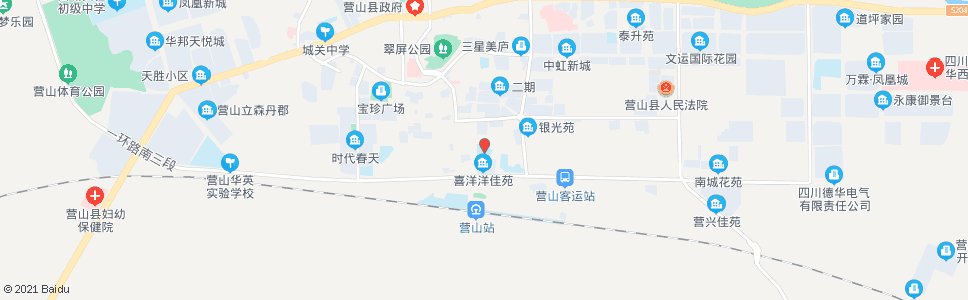 南充希望小学_公交站地图_南充公交_妙搜公交查询2024