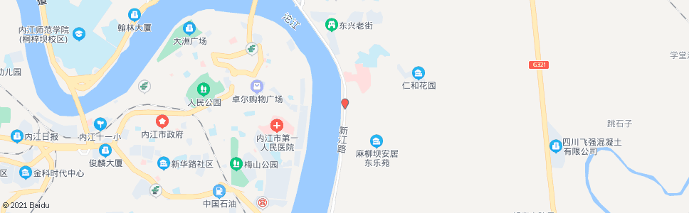 内江麻柳坝_公交站地图_内江公交_妙搜公交查询2024