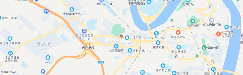 内江松山南路_公交站地图_内江公交_妙搜公交查询2024