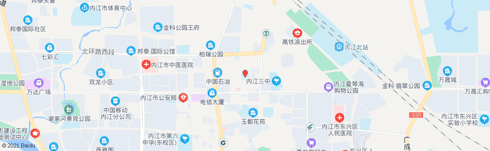 内江能力商场_公交站地图_内江公交_妙搜公交查询2024