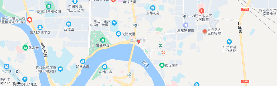 内江西林桥北_公交站地图_内江公交_妙搜公交查询2024