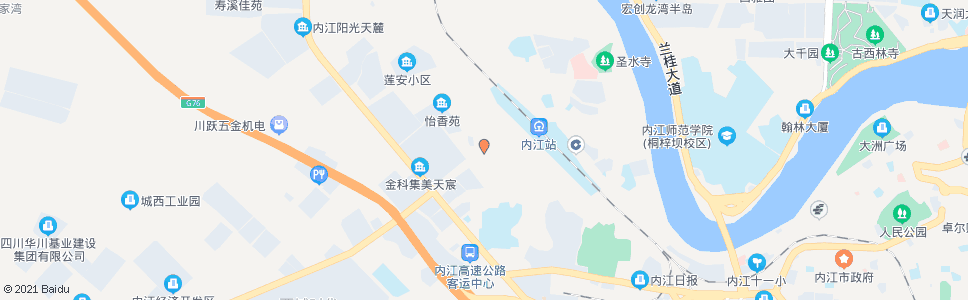 内江北科软件_公交站地图_内江公交_妙搜公交查询2024