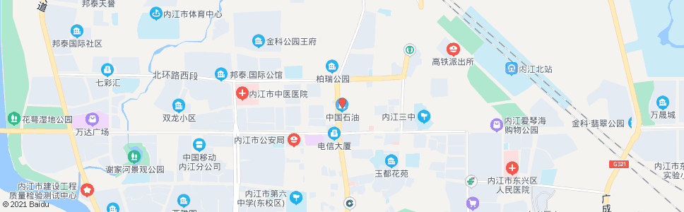 内江加油站_公交站地图_内江公交_妙搜公交查询2024
