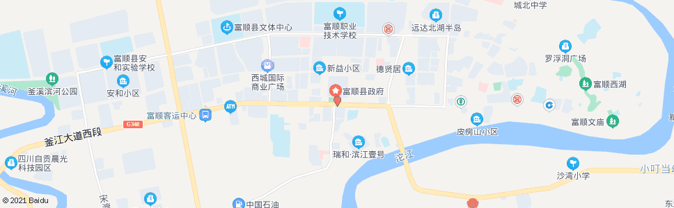 自贡晨光路_公交站地图_自贡公交_妙搜公交查询2024