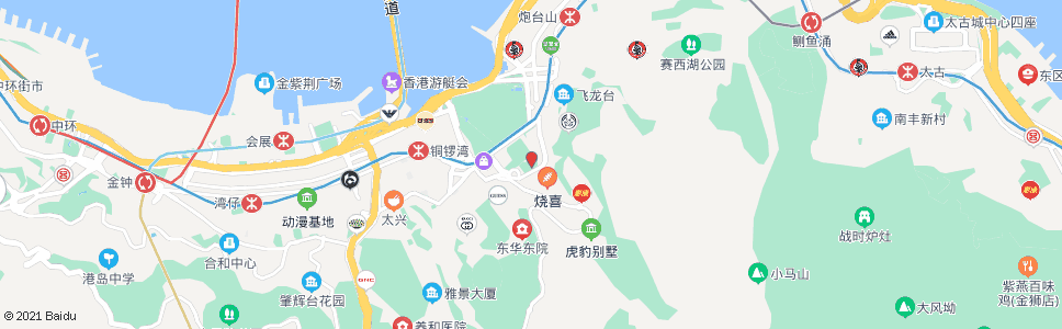 香港中華遊樂會_巴士站地圖_香港巴士_妙搜巴士搜尋2024