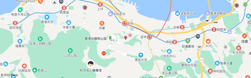 香港山頂道30號_巴士站地圖_香港巴士_妙搜巴士搜尋2024