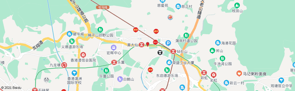 香港沙田坳道_巴士站地圖_香港巴士_妙搜巴士搜尋2024