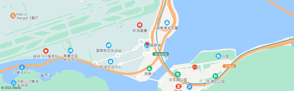 香港國泰城(東)_巴士站地圖_香港巴士_妙搜巴士搜尋2024