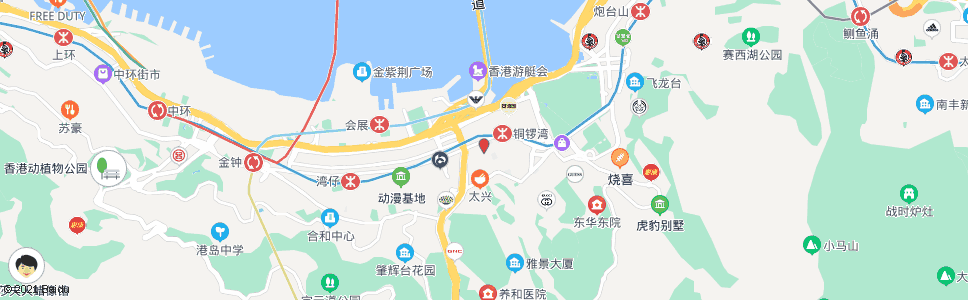 香港登龍街_巴士站地圖_香港巴士_妙搜巴士搜尋2024