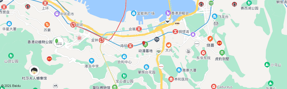 香港旺角柏景灣(巴士總站)_巴士站地圖_香港巴士_妙搜巴士搜尋2024