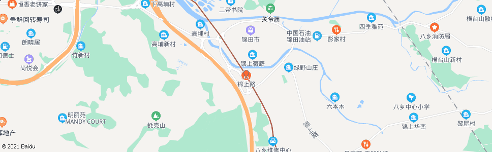 香港錦上路鐵路站_巴士站地圖_香港巴士_妙搜巴士搜尋2024