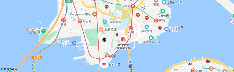 香港漆咸道南(科學館)_巴士站地圖_香港巴士_妙搜巴士搜尋2024