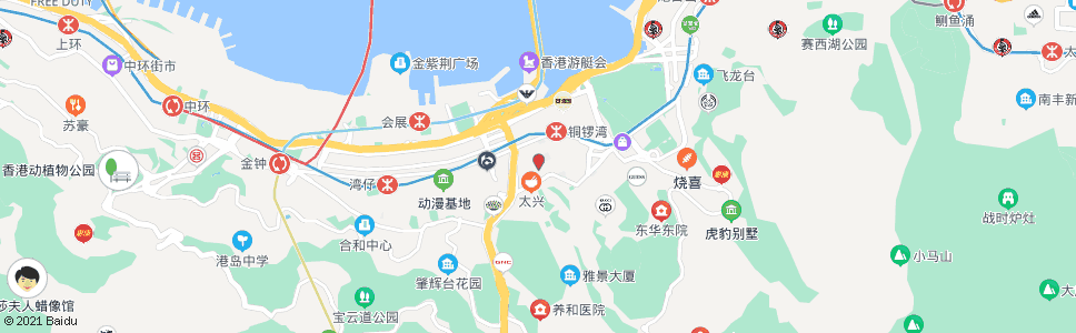 香港勿地臣街_巴士站地圖_香港巴士_妙搜巴士搜尋2024