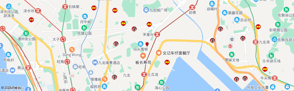 香港馬頭湧道木廠街_巴士站地圖_香港巴士_妙搜巴士搜尋2024