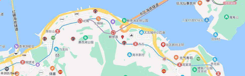 香港濱海街_巴士站地圖_香港巴士_妙搜巴士搜尋2024