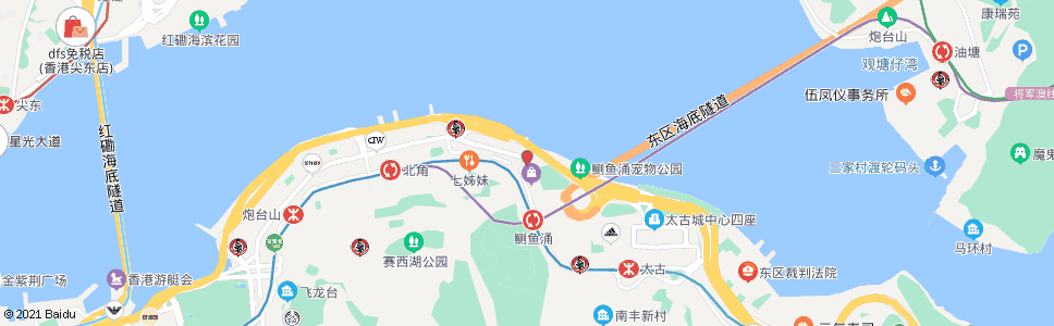 香港馬頭角道(煤氣公司)_巴士站地圖_香港巴士_妙搜巴士搜尋2024