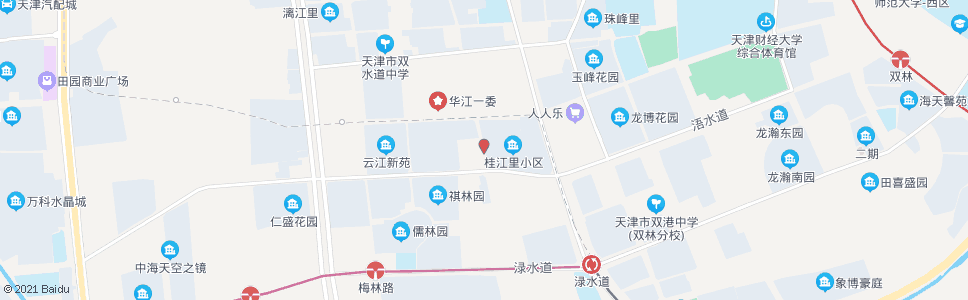 天津榆林路桂江里_公交站地图_天津公交_妙搜公交查询2024