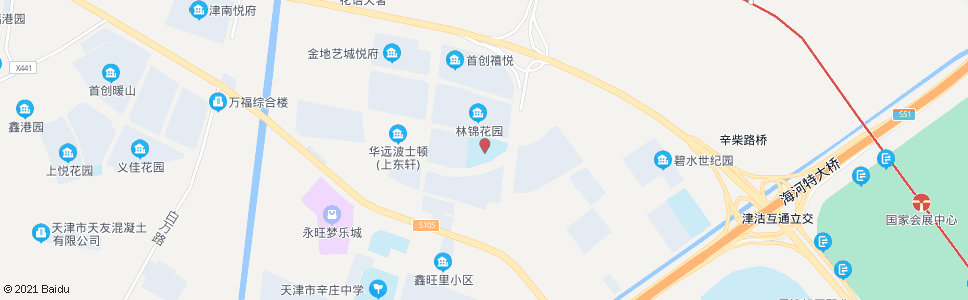 天津高庄子小学_公交站地图_天津公交_妙搜公交查询2024