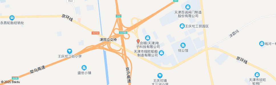 天津公路口(津同公路)_公交站地图_天津公交_妙搜公交查询2024