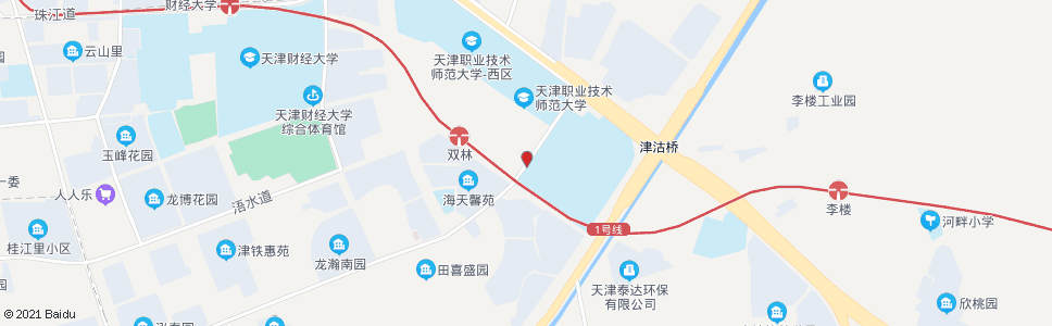 天津景盛路_公交站地图_天津公交_妙搜公交查询2024