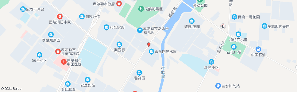 巴音郭楞鑫宇面粉厂_公交站地图_巴音郭楞公交_妙搜公交查询2024