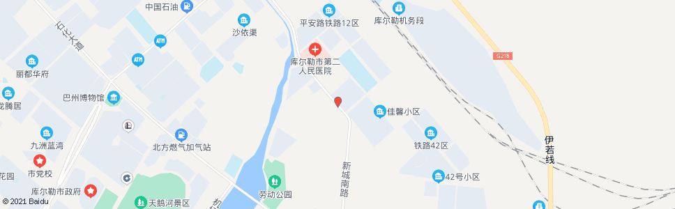 巴音郭楞铁路27区后门_公交站地图_巴音郭楞公交_妙搜公交查询2024