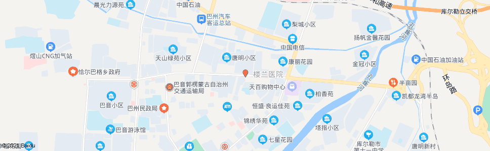 巴音郭楞养路段_公交站地图_巴音郭楞公交_妙搜公交查询2024