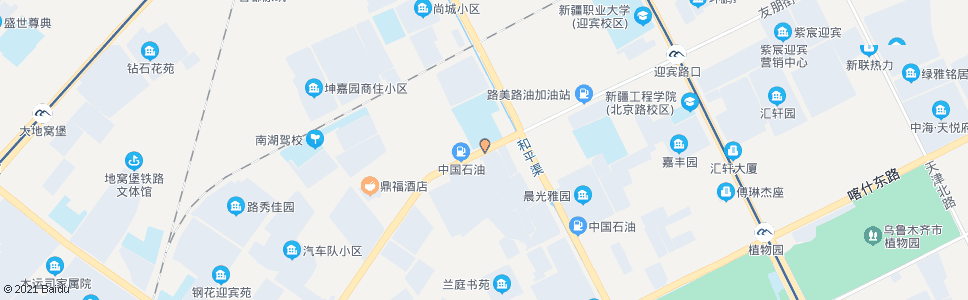 乌鲁木齐轻机厂_公交站地图_乌鲁木齐公交_妙搜公交查询2024