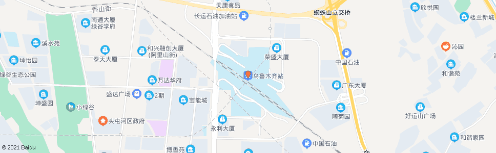 乌鲁木齐芦山街_公交站地图_乌鲁木齐公交_妙搜公交查询2024