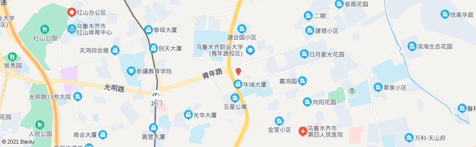 乌鲁木齐建设医院_公交站地图_乌鲁木齐公交_妙搜公交查询2024