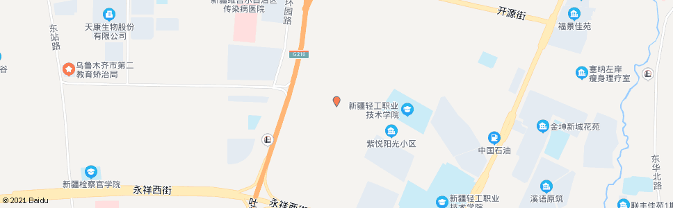 乌鲁木齐华凌建材进出口基地_公交站地图_乌鲁木齐公交_妙搜公交查询2024