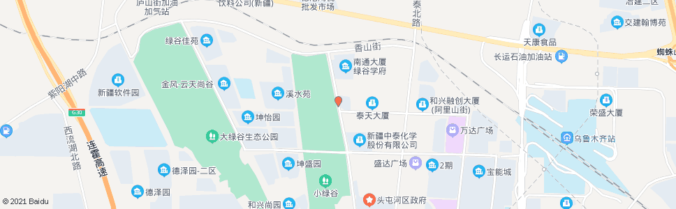 乌鲁木齐阿里山街口_公交站地图_乌鲁木齐公交_妙搜公交查询2024