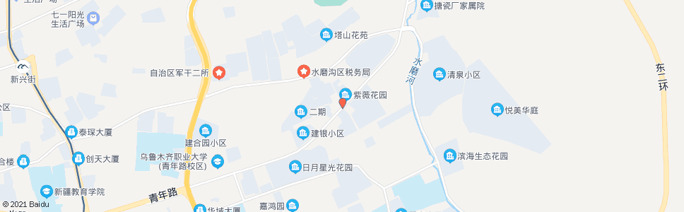 乌鲁木齐兵团医院分院_公交站地图_乌鲁木齐公交_妙搜公交查询2024