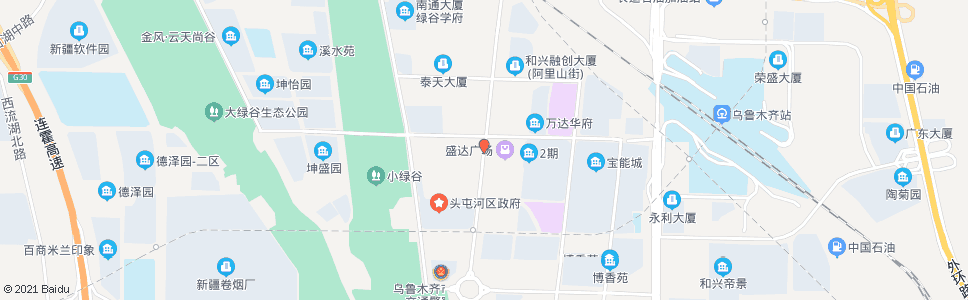 乌鲁木齐开放区文体中心_公交站地图_乌鲁木齐公交_妙搜公交查询2024